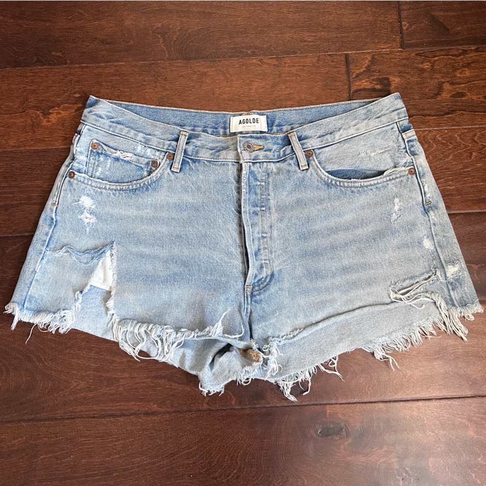 AGOLDE Parker Vintage Cut Off Short in Swapmeet